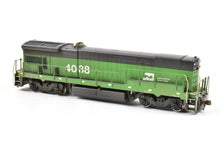 Load image into Gallery viewer, HO Brass Oriental Limited Burlington Northern B30-7A Cab-less Booster Custom Built and Painted
