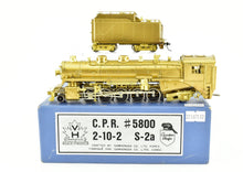 Load image into Gallery viewer, HO Brass PFM - Van Hobbies CPR - Canadian Pacific Railway - S-2a 2-10-2 #5800