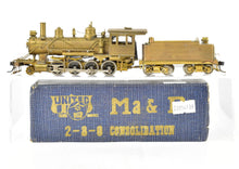 Load image into Gallery viewer, HO Brass PFM - United MA&PA - Maryland & Pennsylvania Modern 2-8-0 Consolidation