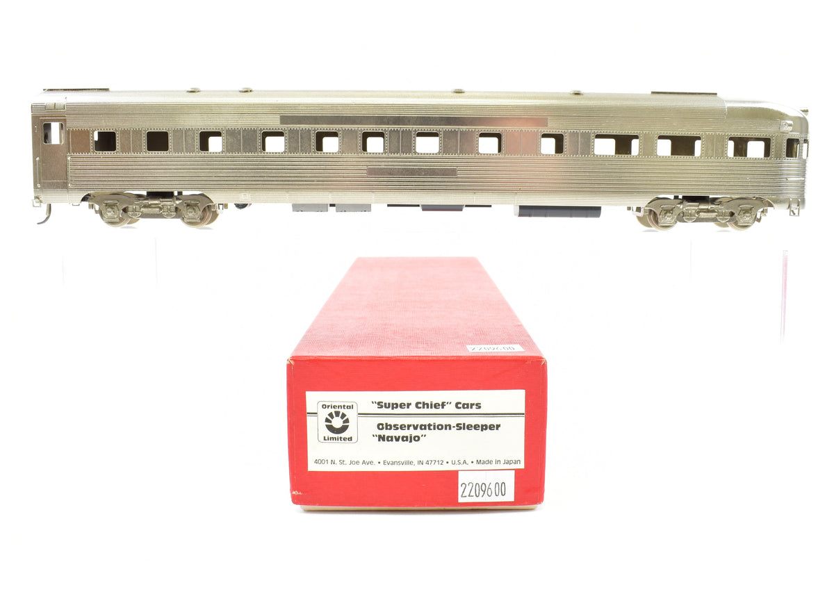 HO Brass Oriental Limited ATSF - Santa Fe 