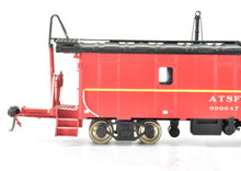 Load image into Gallery viewer, HO Brass Oriental Limited ATSF - Santa Fe Modern Peaked Roof Caboose Factory Painted