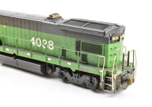 Load image into Gallery viewer, HO Brass Oriental Limited Burlington Northern B30-7A Cab-less Booster Custom Built and Painted