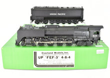 Load image into Gallery viewer, HO Brass CON OMI - Overland Models Inc. UP - Union Pacific FEF-3 4-8-4 Custom Painted No. 839 With Triple Stack