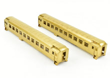 Load image into Gallery viewer, HO Brass Lambert #840 ATSF - Santa Fe Pair of Heavyweight Coaches Without Trucks