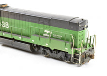 Load image into Gallery viewer, HO Brass Oriental Limited Burlington Northern B30-7A Cab-less Booster Custom Built and Painted