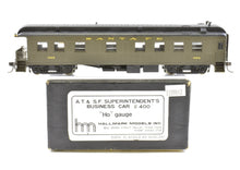 Load image into Gallery viewer, HO Brass Hallmark Models ATSF - Santa Fe Superintendents Business Car #400 Custom Painted