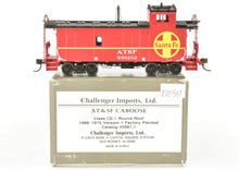 Load image into Gallery viewer, HO Brass CIL - Challenger Imports AT & SF - Santa Fe Caboose Class CE-1 FP No. 999192