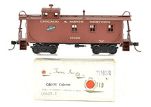 Load image into Gallery viewer, HO Brass Trains Inc. C&NW - Chicago & North Western Wood Caboose Custom Painted
