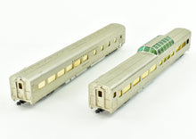Load image into Gallery viewer, HO Brass NPP - Nickel Plate Products CB&Q - Burlington Route WP & D&RGW California Zephyr Dome Coach Diner Set