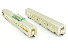 Load image into Gallery viewer, HO Brass NPP - Nickel Plate Products CB&Q - Burlington Route WP & D&RGW California Zephyr Dome Coach Diner Set