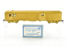 Load image into Gallery viewer, HO Brass NJ Custom Brass PRR - Pennsylvania Railroad BM-60 Baggage Mail Car
