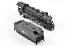 Load image into Gallery viewer, HO Brass Sunset Models ATSF - Santa Fe 3160/4000 Class 2-8-2 Mikado Pro-Painted