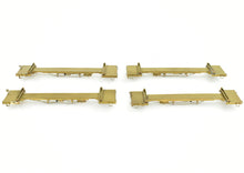 Load image into Gallery viewer, HO Brass Far East Distributors NP - Northern Pacific 41' Log Cars 4-Pack Without trucks
