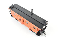 Load image into Gallery viewer, Copy of HO Brass OMI - Overland Models, Inc. MILW - Milwaukee Road Bay Window Caboose With Small Intermediate Ribs Pro-Painted