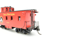Load image into Gallery viewer, HO Brass NBL - North Bank Line GN - Great Northern 25' Truss Rod Caboose FP No. X296