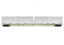 Load image into Gallery viewer, HO Brass OMI - Overland Models, Inc. NYC - New York Central Flexi-Van Mk II 80' Flat Car with Trailers FP