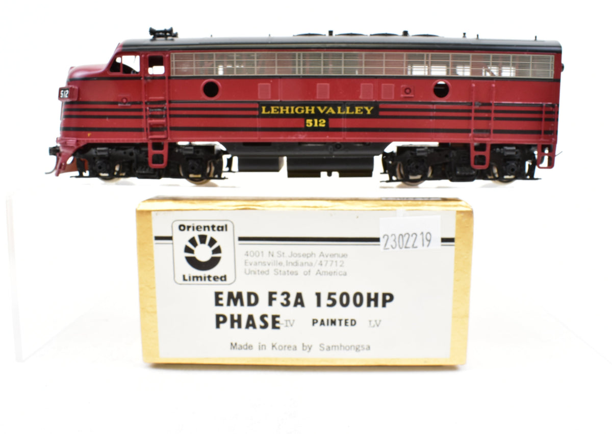 orientallimited EMD F3B1500HP PHASE II/Ⅲ HO Brass Oriental Limited CIL - Monon EMD F3A PH II Factory