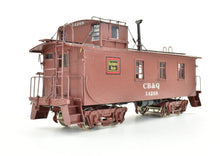 Load image into Gallery viewer, HO Brass Oriental Limited CB&Q - Burlington Route NE-1 Wood Caboose Custom Painted