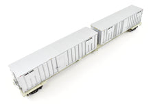 Load image into Gallery viewer, HO Brass OMI - Overland Models, Inc. NYC - New York Central Flexi-Van Mk II 80' Flat Car with Trailers FP