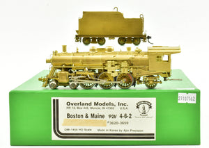HO Brass OMI - Overland Models Inc. B&M  - Boston & Maine P2b 4-6-2