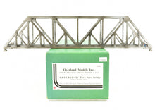 Load image into Gallery viewer, HO Brass OMI - Overland Models, Inc C&S - Colorado & Southern or CB&Q - Burlington Route 126' Thru-Truss Bridge FP Silver