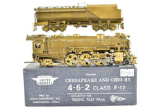 Load image into Gallery viewer, HO Brass PFM - United C&O - Chesapeake & Ohio 4-6-2 Class F-17 Pacific Crown 1979 Run