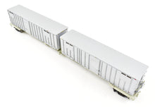 Load image into Gallery viewer, HO Brass OMI - Overland Models, Inc. NYC - New York Central Flexi-Van Mk II 80' Flat Car with Trailers FP