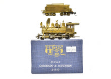 Load image into Gallery viewer, HOn3 Brass PFM - United C&S - Colorado & Southern #21 2-6-0 - Tender Drive