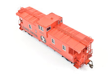 Load image into Gallery viewer, HO Brass CON OMI - Overland Models, Inc. IC - Illinois Central Extended Vision Centrallia Shops Caboose Pro-Painted