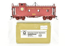 Load image into Gallery viewer, HO Brass Oriental Limited CGW - Chicago Great Western Caboose Pro-Painted