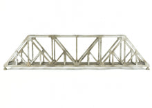 Load image into Gallery viewer, HO Brass OMI - Overland Models, Inc C&S - Colorado & Southern or CB&Q - Burlington Route 126' Thru-Truss Bridge FP Silver