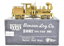 Load image into Gallery viewer, HO Brass PFM - United Benson Logging Co. 2-Truck Tee-Boiler Shay No. 528
