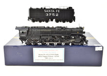 Load image into Gallery viewer, HO Brass Hallmark Models "Super Crown" ATSF - Santa Fe Class 3752 4-8-4 With Poppet Valves, FP No. 3752