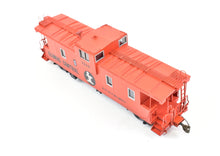 Load image into Gallery viewer, HO Brass CON OMI - Overland Models, Inc. IC - Illinois Central Extended Vision Centrallia Shops Caboose Pro-Painted