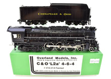 Load image into Gallery viewer, HO Brass OMI - Overland Models C&O - Chesapeake & Ohio L2a 4-6-4 Hudson Rotary Poppet Valve FP