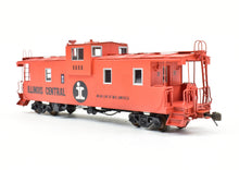 Load image into Gallery viewer, HO Brass CON OMI - Overland Models, Inc. IC - Illinois Central Extended Vision Centrallia Shops Caboose Pro-Painted
