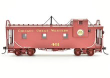 Load image into Gallery viewer, HO Brass Oriental Limited CGW - Chicago Great Western Caboose Pro-Painted