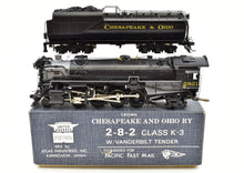 Load image into Gallery viewer, HO Brass PFM - United C&O - Chesapeake & Ohio 2-8-2 K-3 Mikado 1978 Crown Model Pro-Paint #2821