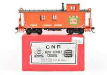 Load image into Gallery viewer, HO Brass VH - Van Hobbies CNR - Canadian National Railway Wood Scribed Caboose or Van CP