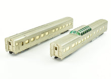 Load image into Gallery viewer, HO Brass NPP - Nickel Plate Products CB&Q - Burlington Route WP & D&RGW California Zephyr Buffet Lounge Dome Pullman Sleeper Set