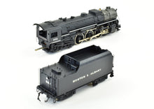 Load image into Gallery viewer, HO Brass Key Imports B&A - Boston & Albany J-2b 4-6-4 Hudson Factory Painted Square Dome