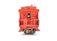 Load image into Gallery viewer, HO Brass CON OMI - Overland Models, Inc. IC - Illinois Central Extended Vision Centrallia Shops Caboose Pro-Painted