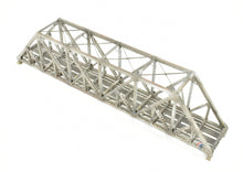 Load image into Gallery viewer, HO Brass OMI - Overland Models, Inc C&S - Colorado & Southern or CB&Q - Burlington Route 126' Thru-Truss Bridge FP Silver