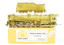 Load image into Gallery viewer, HO Brass Sunset Models T&P - Texas & Pacific I-1A 2-10-4 #610