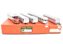 Load image into Gallery viewer, HO Brass NPP - Nickel Plate Products CRI&P - Rock Island "Rocket" TA Locomotive & 4 Car Set (Includes Extra Car) Factory Painted
