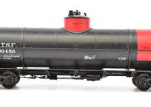 Load image into Gallery viewer, HO Brass Pecos River Brass ATSF - Santa FeTk-k Tank Car with AB Brakes Custom Painted