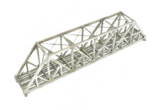 Load image into Gallery viewer, HO Brass OMI - Overland Models, Inc C&S - Colorado & Southern or CB&Q - Burlington Route 126' Thru-Truss Bridge FP Silver
