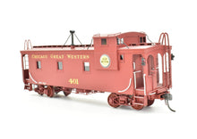 Load image into Gallery viewer, HO Brass Oriental Limited CGW - Chicago Great Western Caboose Pro-Painted