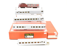 Load image into Gallery viewer, HO Brass NPP - Nickel Plate Products CRI&P - Rock Island "Rocket" TA Locomotive & 4 Car Set (Includes Extra Car) Factory Painted