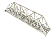 Load image into Gallery viewer, HO Brass OMI - Overland Models, Inc C&S - Colorado & Southern or CB&Q - Burlington Route 126' Thru-Truss Bridge FP Silver